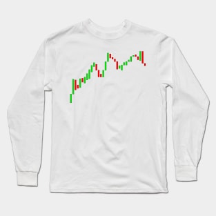 Forex Trader Candles Long Sleeve T-Shirt